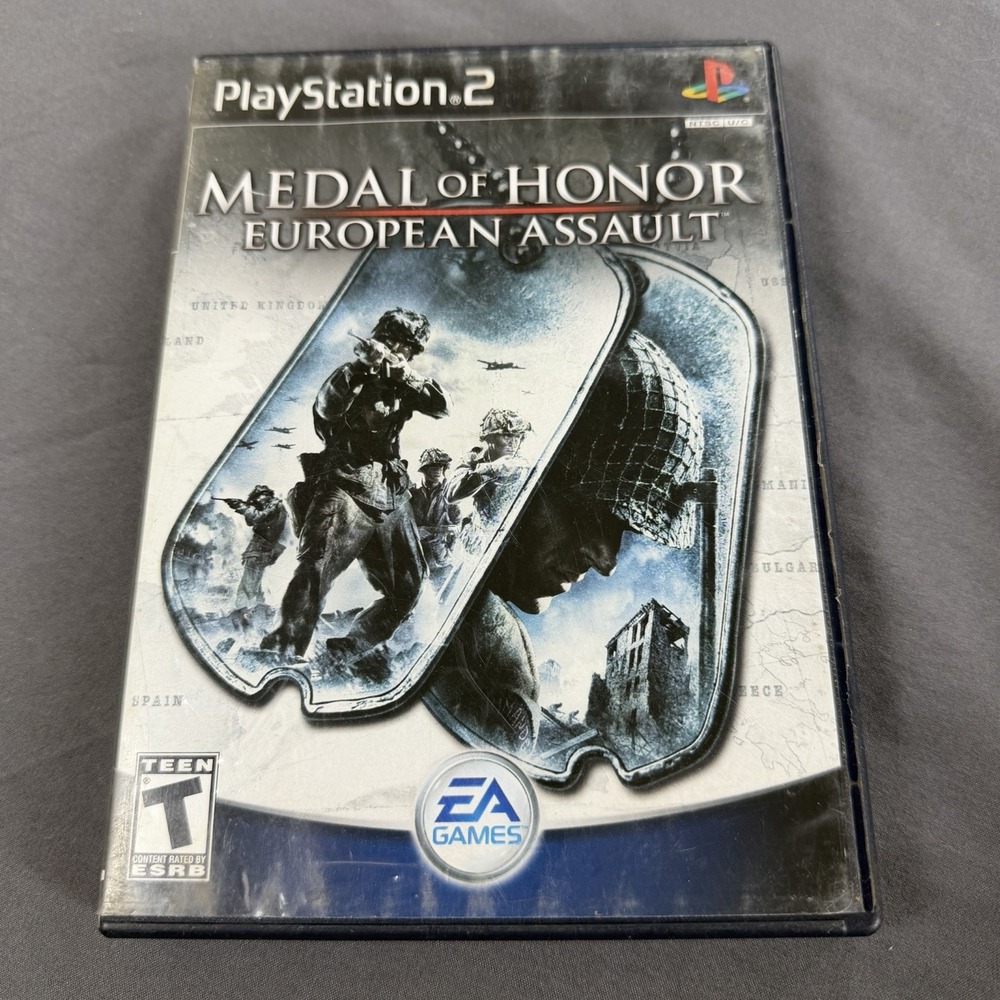 Medal of Honor: European Assault (Sony PlayStation 2,‎ 2005) PS2 Complete CIB